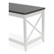 Alera 58.27 in. x 58.27 in. x 29.53 in. L-Shaped Farmhouse Desk - Gray/White